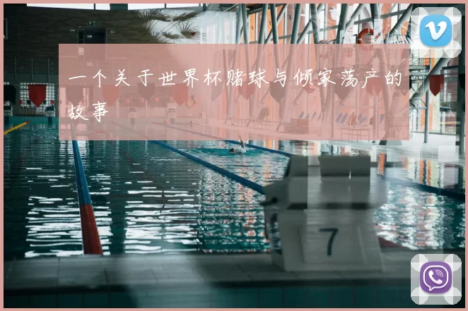 一个关于世界杯赌球与倾家荡产的故事